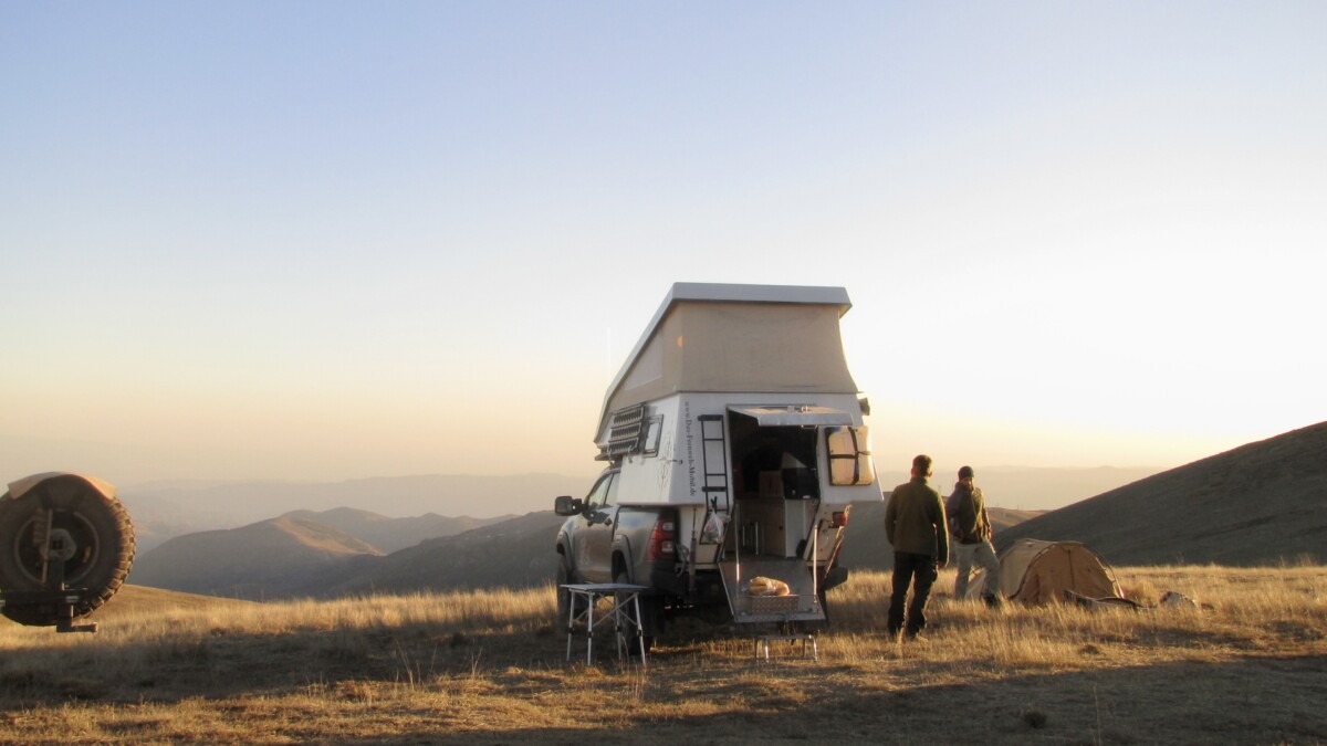 Offroad Weigler Expeditionsfahrzeug auf Reise